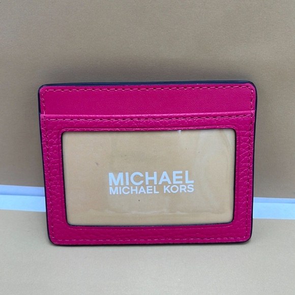 MICHAEL KORS
Large Pebbled Leather Card Holder Case
Electric Pink 
NWT - Picture 6 of 16